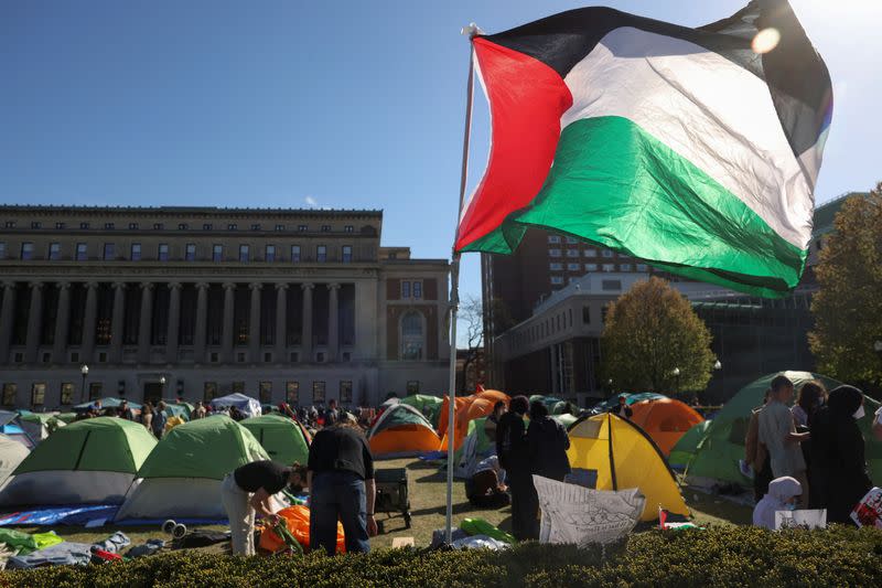 Columbia, US colleges on edge in face of growing protests