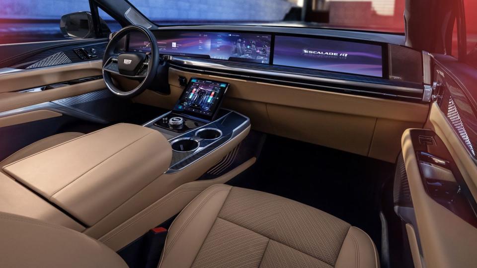 2025 cadillac escalade iq interior