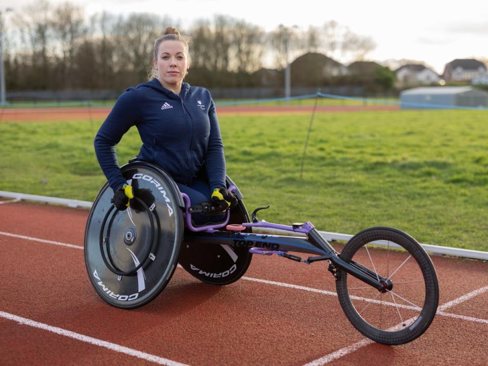 Hannah Cockroft is eyeing up a ParalympicsGB one-two-three in Paris (Beat Media Group/Dreams)