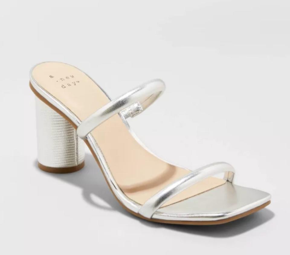 A New Day Cass Square Toe Heels