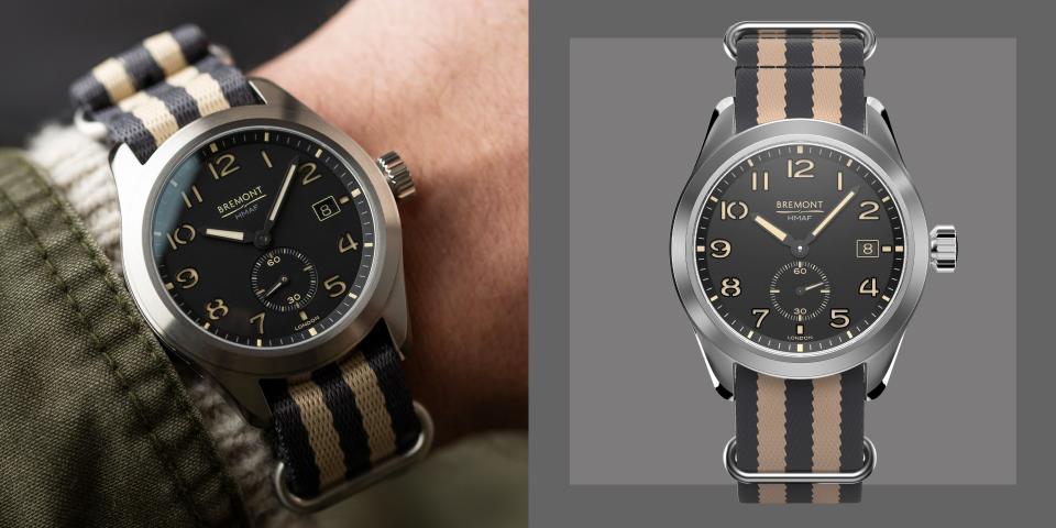 <p><a href="https://us.bremont.com/products/broadsword-recon" rel="nofollow noopener" target="_blank" data-ylk="slk:Shop Now;elm:context_link;itc:0;sec:content-canvas" class="link ">Shop Now</a></p><p>Broadsword Recon</p><p>$3695.00</p><p>bremont.com</p>