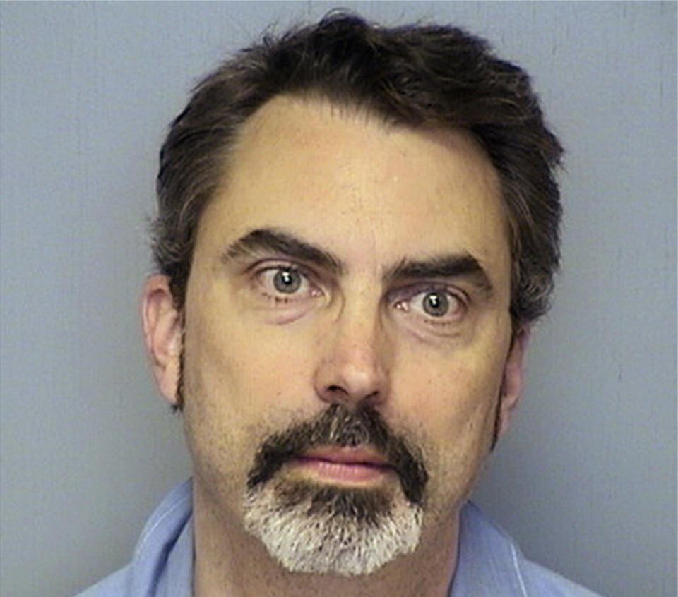 FILE - This undated file photo provided by the Minnesota Department of Corrections shows Curtis Wehmeyer, who pleaded guilty to criminal sexual conduct and child pornography. Three brothers who were sexually abused by the former priest from the Archdiocese of St. Paul and Minneapolis filed a federal lawsuit Tuesday, May 14, 2019, against the Vatican, claiming the Holy See bears responsibility because the case was mishandled by former Archbishop John Nienstedt and the Vatican's former ambassador to the United States. (Minnesota Department of Corrections via AP, File)