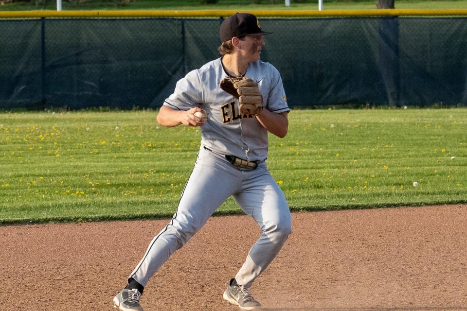 Centerville's Nic Bruder ranked third in the GWOC in batting average (.430) last season.