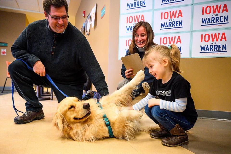 Elizabeth Warren's dog Bailey