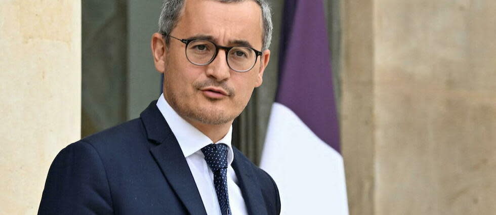 Gérald Darmanin a prévu de se rendre mardi matin à Jacqueville où est basée l'Académie internationale de lutte contre le terrorisme, fruit d'une collaboration entre Paris et Abidjan.   - Credit:EMMANUEL DUNAND / AFP