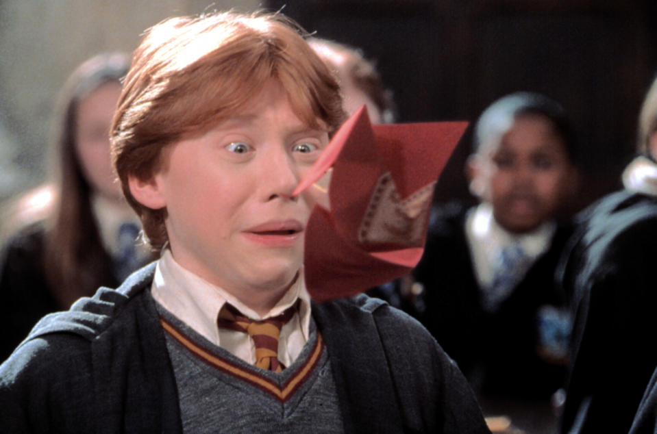 Rupert Grint in "Harry Potter and the Chamber of Secrets"