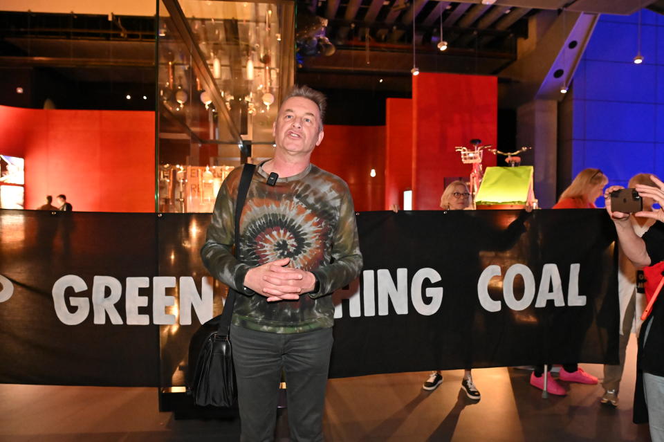 XR Chris Packham Science Museum protest