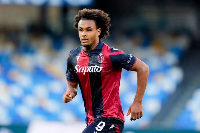 Bologna forward Joshua Zirkzee