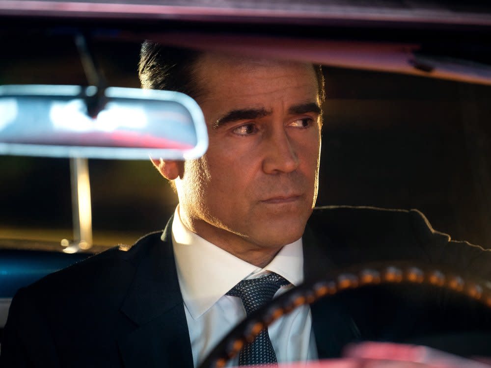 In "John Sugar" wird Colin Farrell zum gleichnamigen Privatdetektiv. (Bild: Apple TV+/Jason LaVeris)