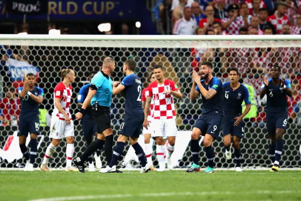 Las mejores imágenes del Francia vs Croacia