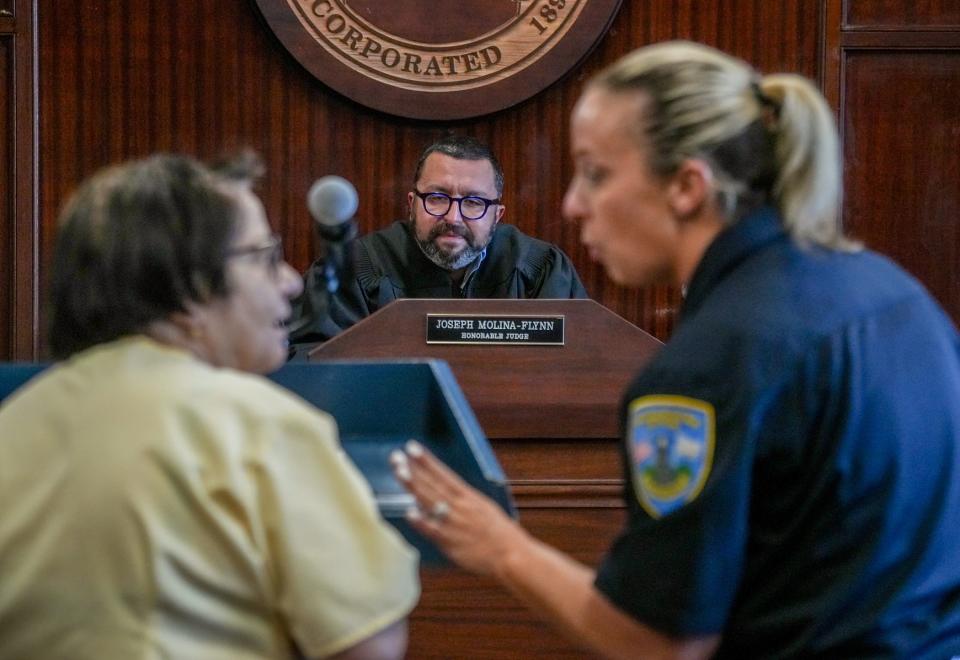 Judge Joseph Molina Flynn presides over Central Falls Municipal Court. “The community here is pretty much solely Spanish-speaking," he said, "and as an immigrant myself, I can understand the difficulties of dealing with complex things in a language that is not your own.”