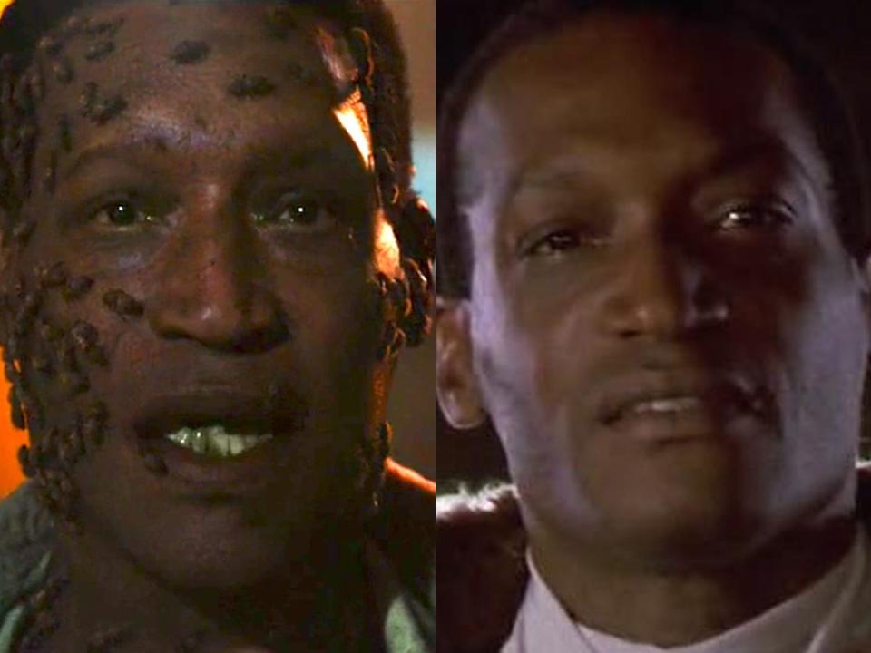 Tony Todd plays Candyman in both iterations of the horror classic.