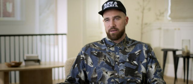 Travis Kelce tears up recalling post-Super Bowl talk with brother