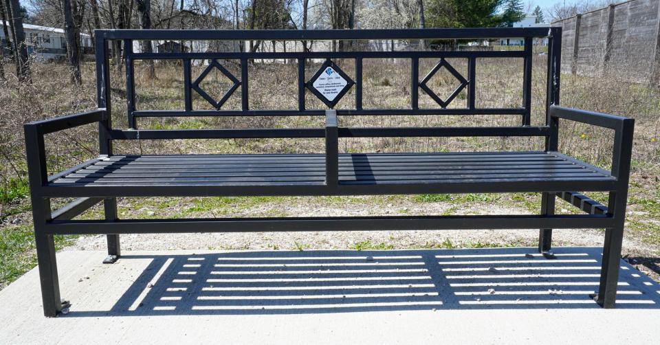 A memorial bench was dedicated in the memory of Emma, Greta and Jakob Mumper at Switchyard Park in Bloomington. On Sept. 6, 2020, Jeffrey Mumper, the 61-year-old husband and father of the victims, killed his family in a form of domestic violence called family annihilation.