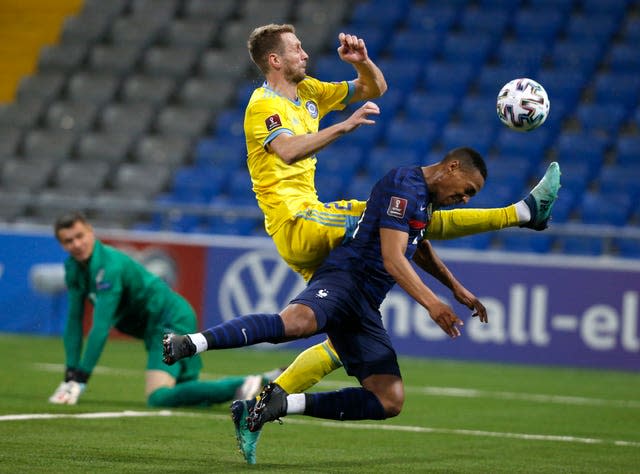 Anthony Martial limped off in France's World Cup qualifier against Kazakhstan