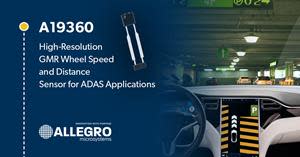 Built for ADAS applications, this first-to-market wheel speed sensor is ideal for the autonomous vehicles of tomorrow - today.