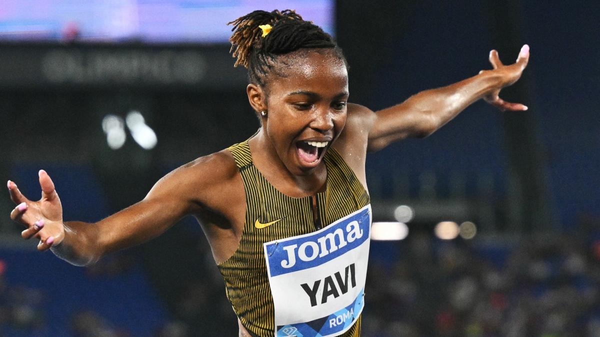 Winfred Yavi just misses 3000m steeplechase world record at Rome Diamond League