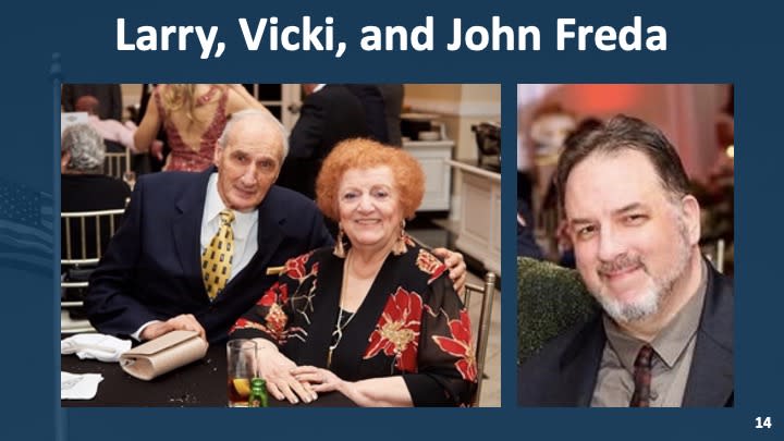 Primero murió el hijo, John, y dos días después, con solo unas horas de diferencia, fallecieron sus padres, Larry y Vicki, tras 62 años de matrimonio. A todos se los llevó el coronavirus. (Foto: Twitter de @GovMurphy) 