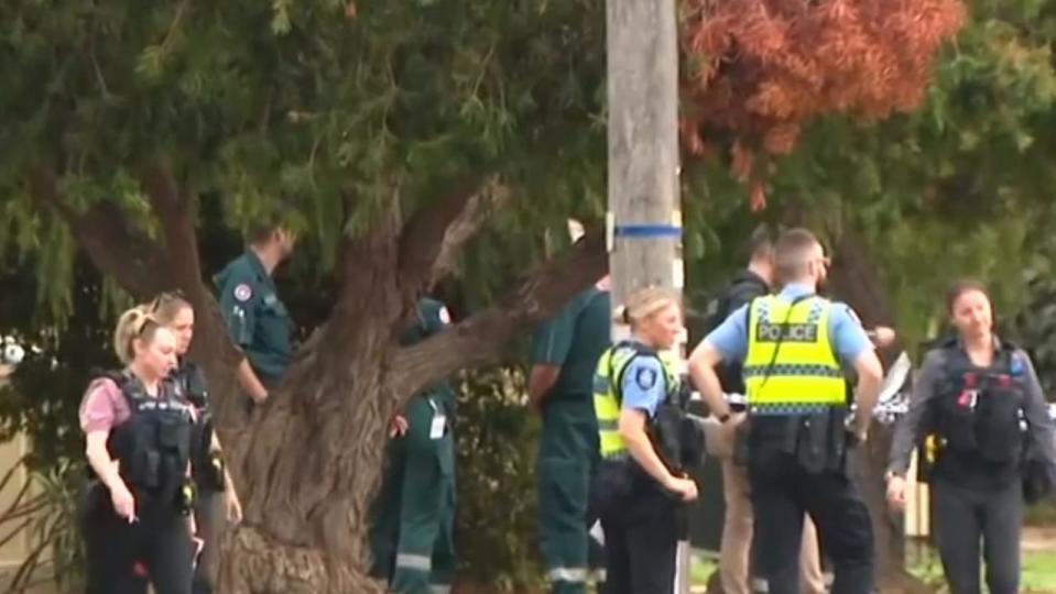 A 19-year-old man has been charged with murder over the death of an elderly man in Perth. Picture: 7 News