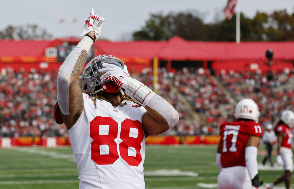 Ohio State has consecutive home games against Michigan State and Minnesota before its rivalry game against Michigan. (AP Photo/Noah K. Murray)