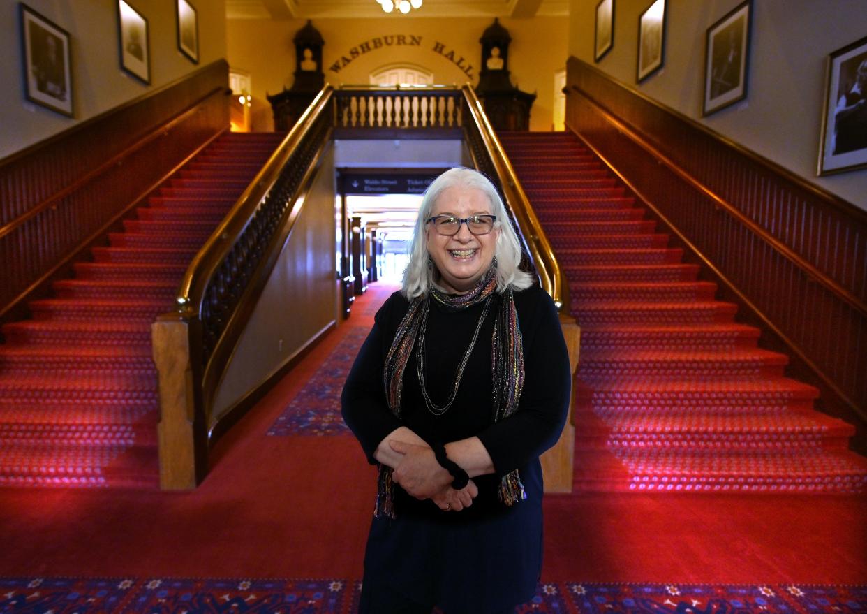 Kathleen Gagne is executive director of Mechanics Hall.