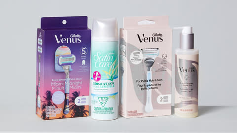 Whenever, wherever you choose to shave, shape or trim, Gillette Venus products are designed with your body and its hair in mind. (Photo: Business Wire)