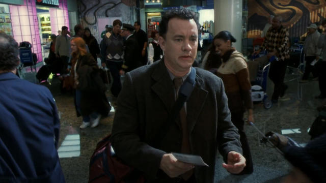 Watching Movies: Tom Hanks Lives In An Airport And Wears A Vintage