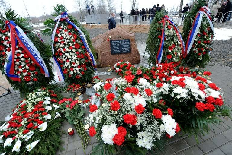 Russia erected a permanent memorial for the 96 Polish officials killed in the 2010 air disaster near Smolensk