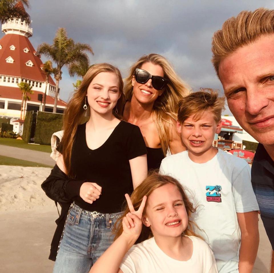 Steve Burton Sheree Gustin family