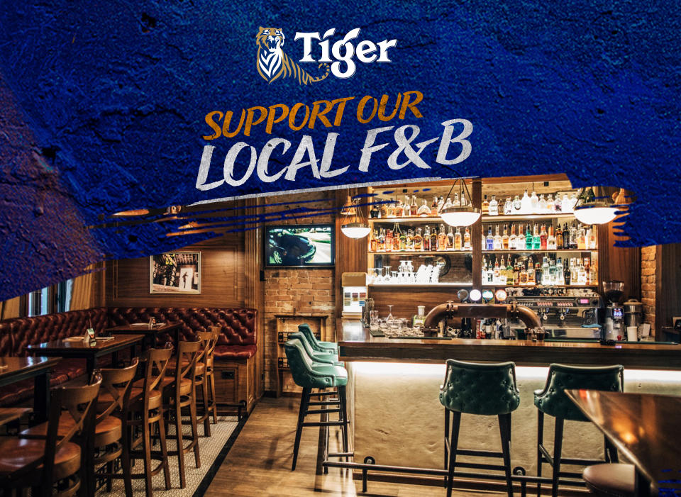 Support our local F&B industry campaign. (PHOTO: Tiger)