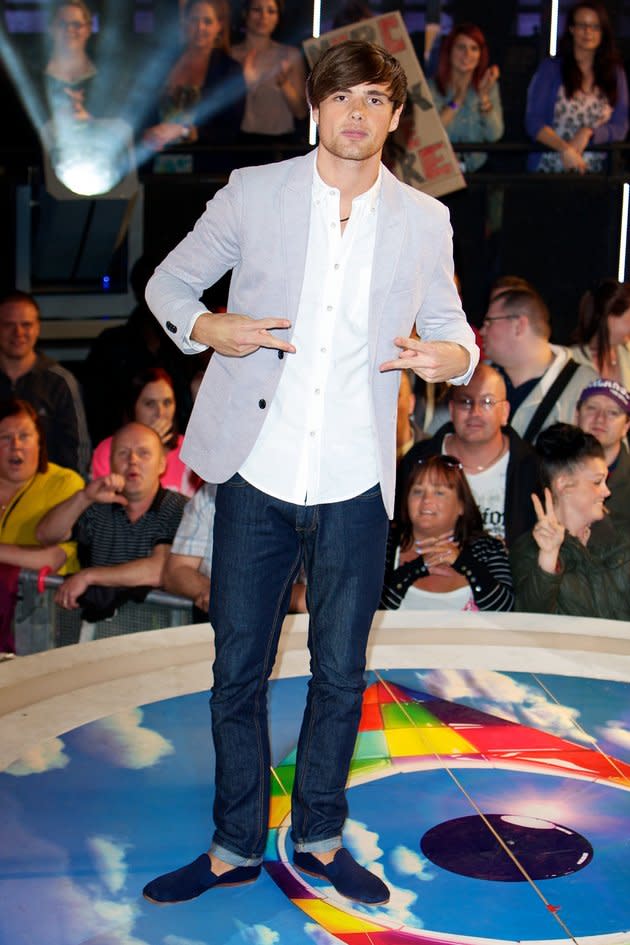 Arron competed in Big Brother five years ago. Copyright: [Rex]