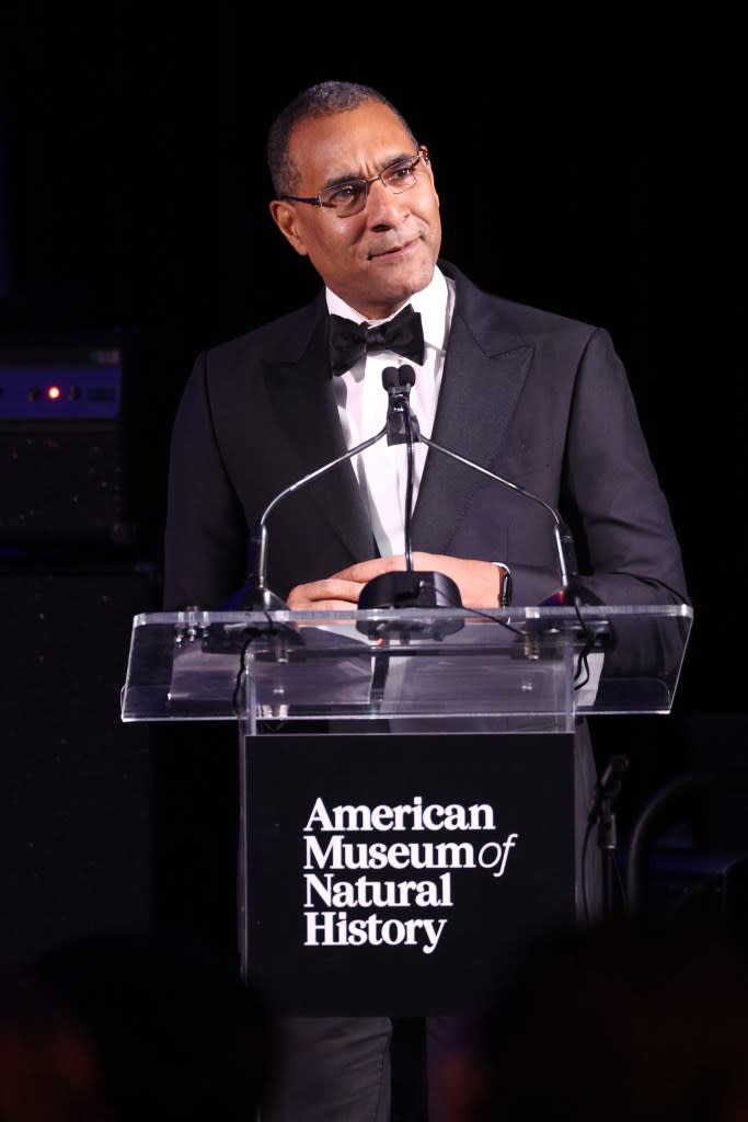 Sean Decatur, the new president of the American Museum of Natural History, has promised to consult with native groups about repatriation. He took over as the museum’s president in April 2023. Getty Images for the American Museum of Natural History