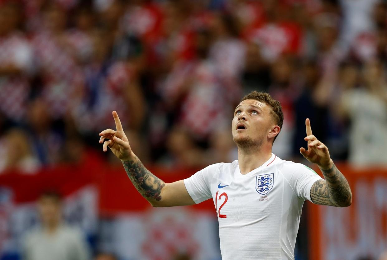 England's surprise star | Kieran Trippier: AP