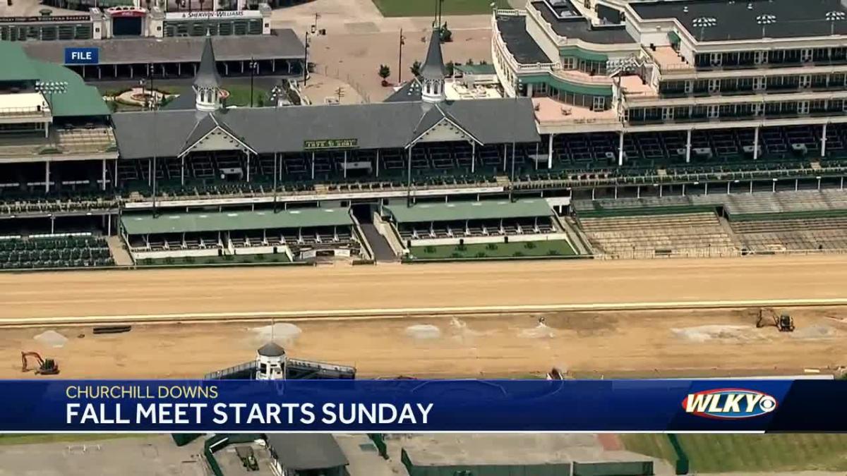 Horse racing returns to Louisville for 134th Churchill Downs Fall Meet