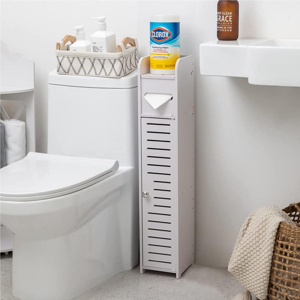 AOJEZOR Small Bathroom Storage Cabinet