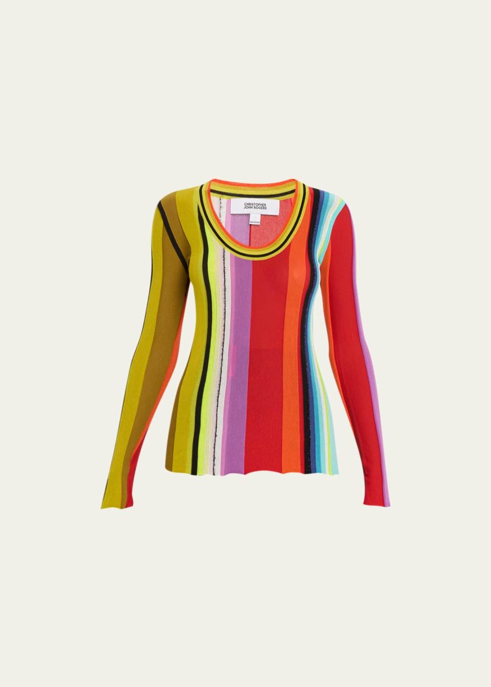 <p><a href="https://go.redirectingat.com?id=74968X1596630&url=https%3A%2F%2Fwww.bergdorfgoodman.com%2Fp%2Fchristopher-john-rogers-stripe-scoop-neck-knit-top-prod180460023&sref=https%3A%2F%2Fwww.harpersbazaar.com%2Ffashion%2Ftrends%2Fa45457105%2Fblack-friday-cyber-monday-fashion-deals-2023%2F" rel="nofollow noopener" target="_blank" data-ylk="slk:Shop Now;elm:context_link;itc:0;sec:content-canvas" class="link ">Shop Now</a></p><p>Stripe Scoop-Neck Knit Top</p><p>bergdorfgoodman.com</p><p>$450.00</p>