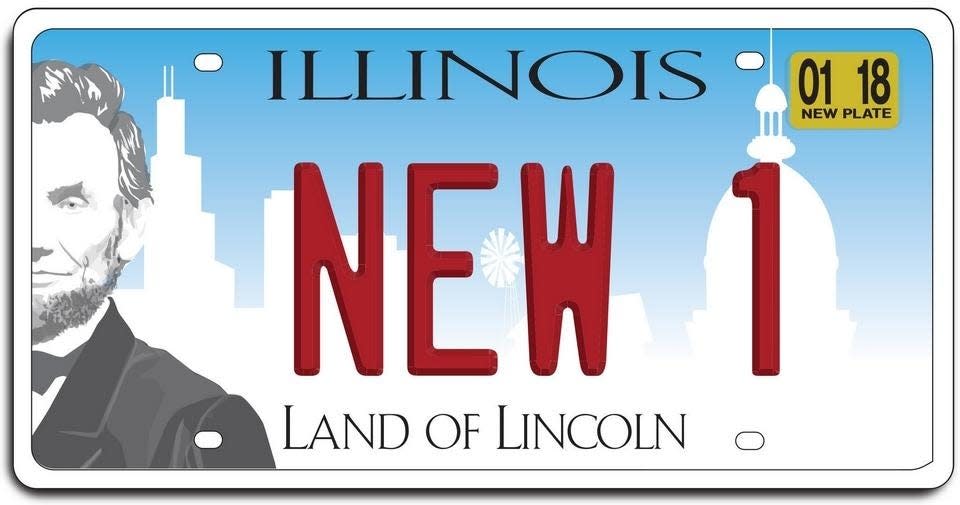 The Illinois Secretary of State Office rejected 304 vanity and personalized license plates in 2023.
