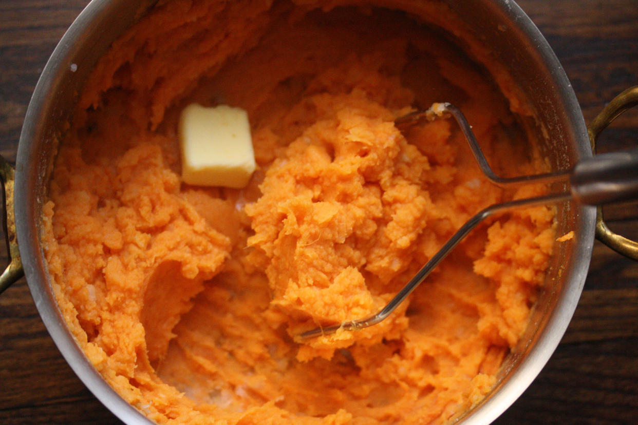 Sweet Potato Mash With A Knob Of Butter Getty Images/Phoebe_Lapine