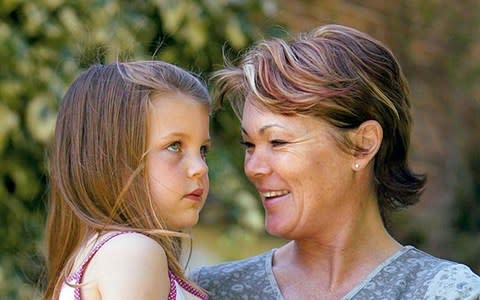 Tracy with her daughter Mckenna, then aged five - Credit: Stephen Lock