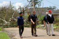 U.S. President Donald Trump visits areas damaged by Hurricane Laura in Lake Charles, Louisiana and Orange, Texas