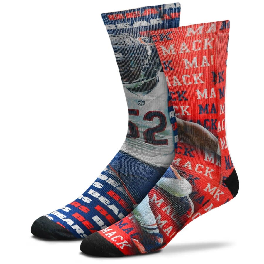 Khalil Mack Chicago Bears socks