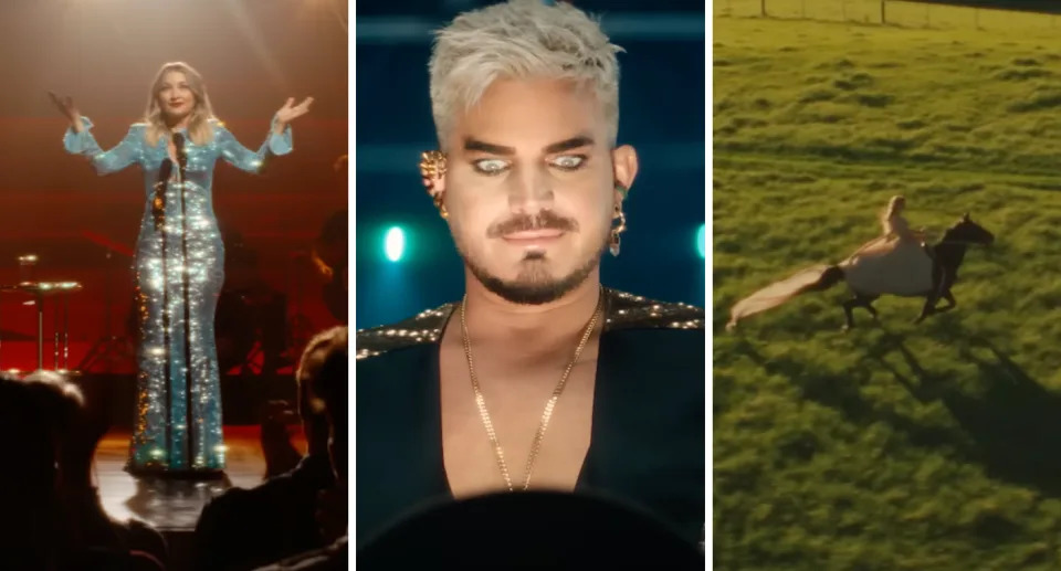 The Voice coaches Kate Miller-Heidke, Adam Lambert and LeAnn Rimes in the new teaser.