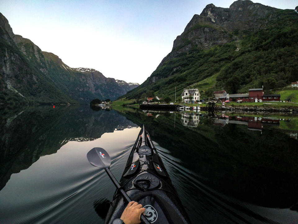 Kayaking in Norway