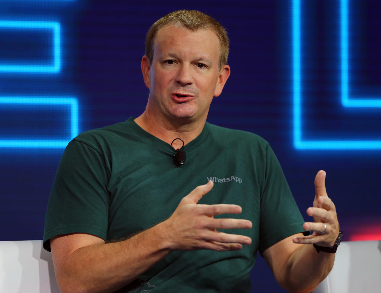 Brian Acton, co-founder of WhatsApp (Photo: Mike Blake / Reuters)