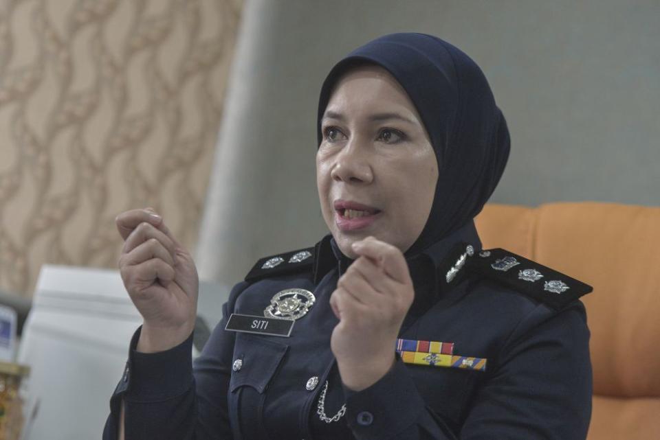 Siti Kamsiah highlighted a 20 per cent increase in parental abuse by children during the MCO. ― Picture by Shafwan Zaidon