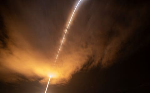 The United Launch Alliance Delta IV Heavy rocket launches NASA's Parker Solar Probe to the Sun - Credit: Reuters