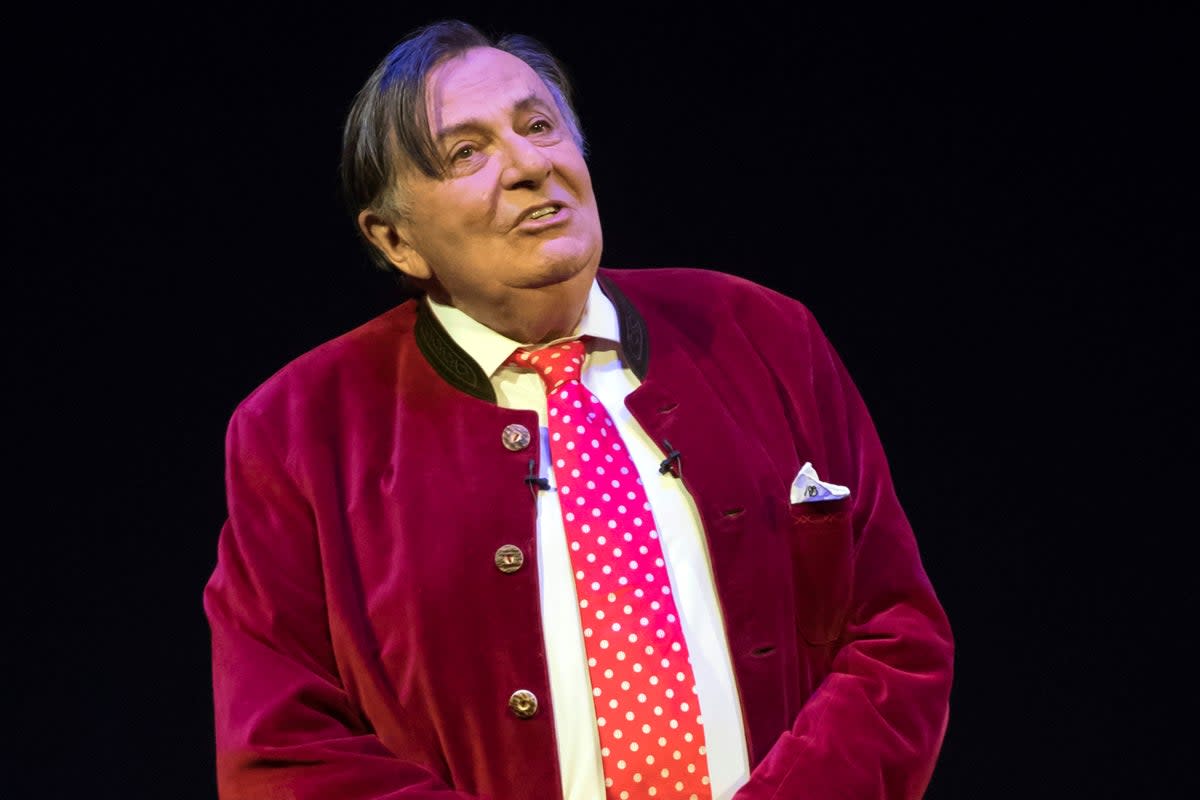 Barry Humphries is in a ‘serious condition’ in hospital after complications from hip replacement surgery (Handout)