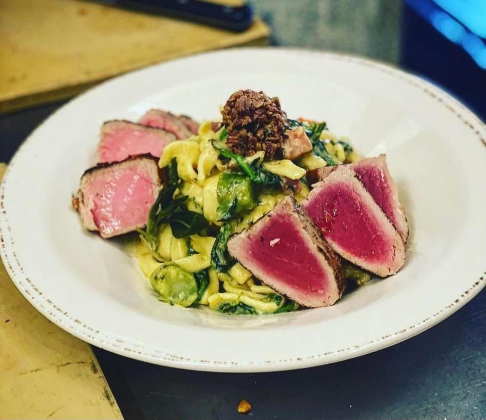 "Tuna 2 Ways" is a dish new to Union Public House for the fall season.
