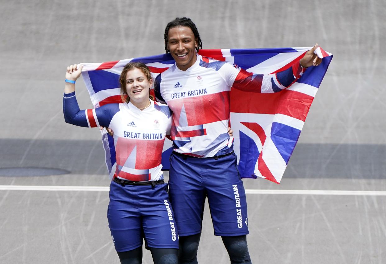Beth Shriever and Kye Whyte helped make history (Danny Lawson/PA) (PA Wire)