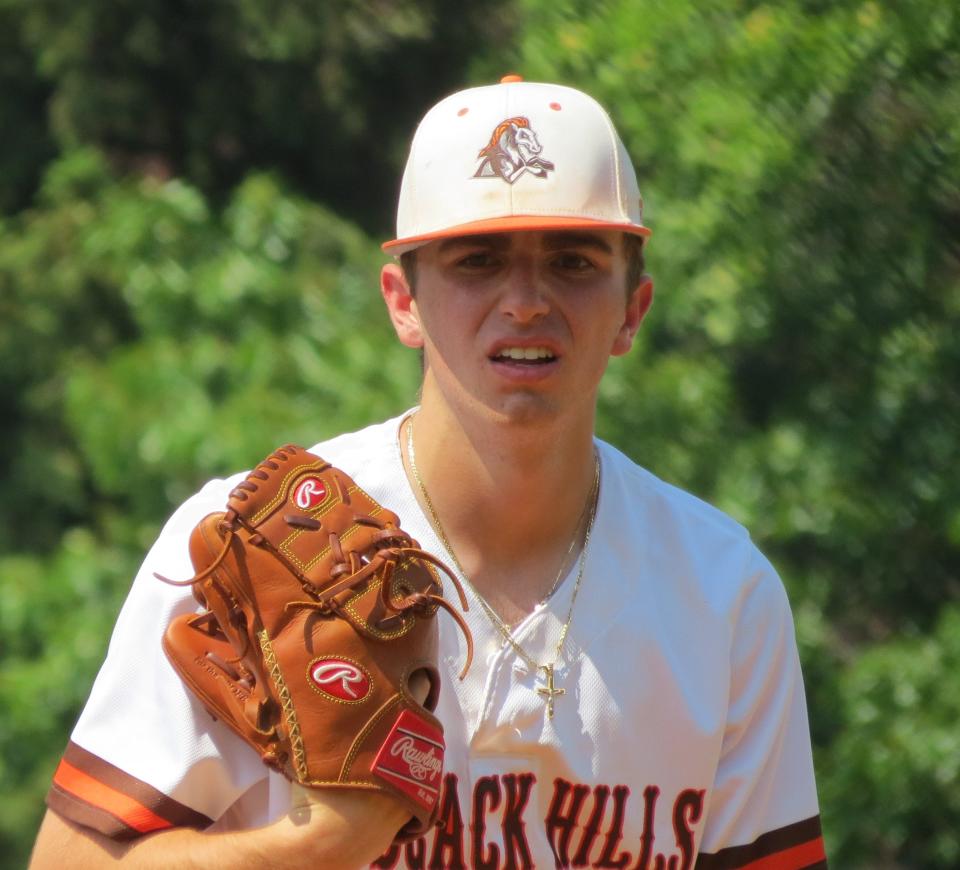 Joey Giordano pitched Pascack Hills to a 3-1 victory over defending champion Ramsey in the North 1, Group 2 baseball final in Montvale on Friday, June 2, 2023.